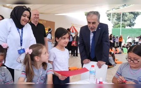 Ege Üniversitesi’nde “Masallarla Görme Bilimi” Şenliğinde Çocuklara Görme Sağlığı Anlatıldı