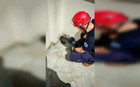ESKİŞEHİR BÜYÜKŞEHİR BELEDİYESİ İTFAİYE EKİPLERİ KURTULUŞ MAHALLESİ YOLVEREN SOKAK’TA SU GİDER BORUSUNA DÜŞEN 3 YAVRU KEDİYİ ENDOSKOPİK KAMERA DESTEKLİ OPERASYONLA KURTARDI