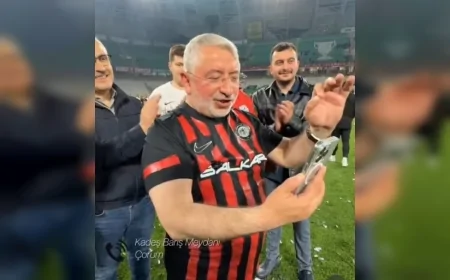 Çorum FK Konya’da Tarih Yazdı Süper Lig Bileti Coşkulu Kutlamalarla Geldi