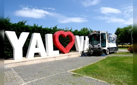 Yalova Belediyesi Kurban Bayramı Öncesi Park ve Yeşil Alanlarda Çalışmalarını Yoğunlaştırdı