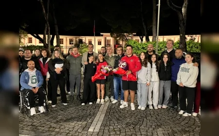 Muğla Büyükşehir Belediyesporlu okçular Hazal Burun ve Emircan Haney Avrupa şampiyonu oldu