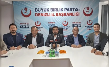 Büyük Birlik Partisi Denizli İl Başkanı Selman Yeniçulha: “Bayramın birlik ve kardeşlik iklimini birlikte paylaştık”