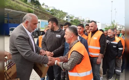 Canik Belediye Başkanı İbrahim Sandıkçı: “Kurban Bayramı boyunca ilçemizin dört bir yanında sahada olacağız”
