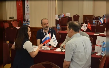 ETSO’nun Moskova Ticaret Heyeti Temaslarında Yeni Teknolojiler ve İş Birliği Gündeme Geldi