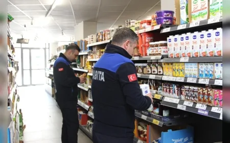 Giresun Belediyesi Zabıta Ekipleri Marketlerde Fiyat Etiketi ve Hijyen Denetimi Gerçekleştirdi!