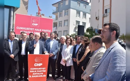CHP Antalya İl Başkanı Nail Kamacı: “İnsanlarımızın Umudu Cumhuriyet Halk Partisi’dir”