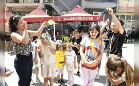 Çiğli Belediye Başkanı Onur Emrah Yıldız: “Çocuklarımızın Mutlu Olduğu Her Ortam Bizim İçin Çok Kıymetli”