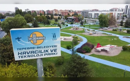 Tepebaşı Belediyesi Vecihi Hürkuş Havacılık ve Teknoloji Parkı Bayram Boyunca Ziyarete Açık Olacak