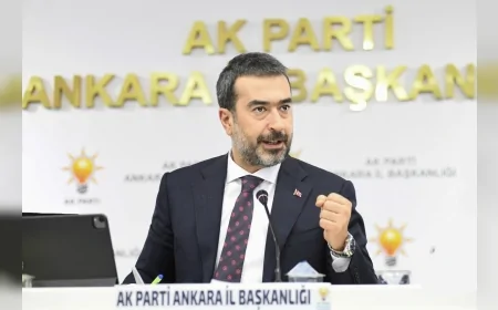 AK Parti Ankara İl Başkanı Hakan Han Özcan: “Hizmet yerine nefret kusanların son sığınağı provokasyondur”