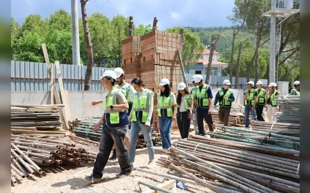 Muğla Büyükşehir Belediyesi Huzurevi Projesi Uluslararası Mühendislik Öğrencilerine Tanıtıldı