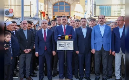 İÇİŞLERİ BAKANI MUSTAFA ÇİFTÇİ: “BAYRAMLAR MİLLET OLMA ŞUURUNU DERİNDEN HİSSETTİĞİMİZ MÜSTESNA GÜNLERDİR”