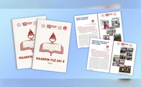 Millî Eğitim Bakanlığı “Maarifin Yüz Akı” dergisini aile temasıyla Millî Aile Haftası’nda yayımladı