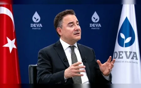 DEVA Partisi Genel Başkanı Ali Babacan: “Ortak idealimiz daha adil, daha özgür ve daha müreffeh bir Türkiye”