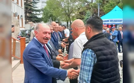 Çorum Valisi Ali Çalgan: “Bayramlar Memlekette Yaşandığı Zaman Daha Anlamlı Hale Geliyor”