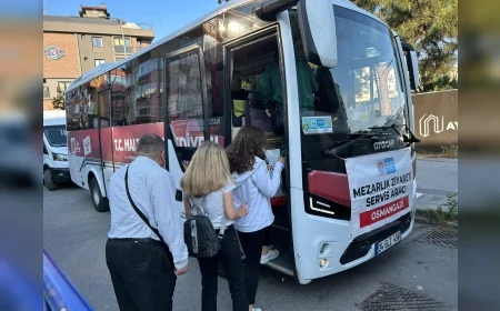 Maltepe’de Kurban Bayramı için mezarlıklara ücretsiz ring seferleri başladı