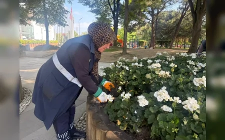 Bursa Büyükşehir Belediyesi park ve yeşil alanları bayram ve yaz sezonuna hazırladı