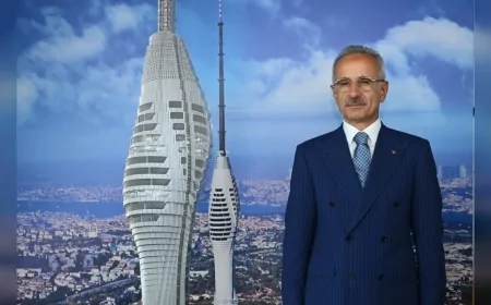 Ulaştırma ve Altyapı Bakanı Abdulkadir Uraloğlu: “Çamlıca Kulesi açıldığı günden bu yana yaklaşık 2,8 milyon ziyaretçiyi ağırladı”