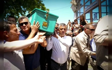 CHP Grup Başkanı Özgür Özel’in Amcası Necati Özel Manisa’da Son Yolculuğuna Uğurlandı