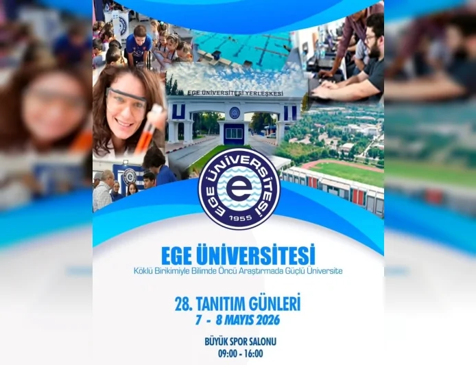 Ege Üniversitesi 28. Tanıtım Günleri ile aday öğrencileri kampüsünde ağırlayacak