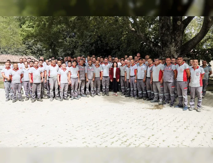 Menteşe Belediye Başkanı Gonca Köksal Aras: “Emeğin hakkı korunmalı, adil düzen sağlanmalı”