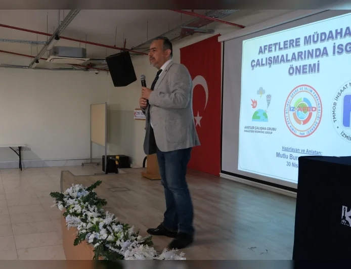 İZ-AFED YÖNETİM KURULU ÜYESİ MUTLU BURAK PAKSOY: “AFETLERE MÜDAHALEDE İŞ SAĞLIĞI VE GÜVENLİĞİ HAYATİ ÖNEM TAŞIYOR”