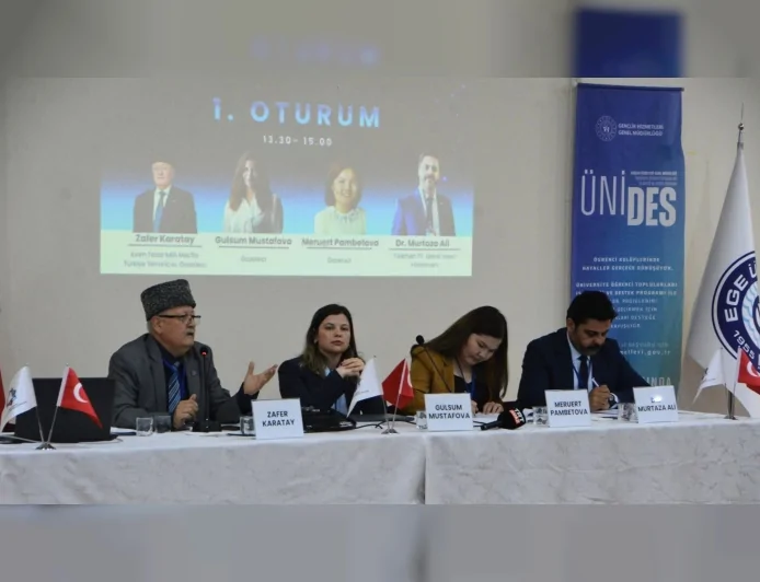 Ege Üniversitesi’nde Türk Dünyası Medyası Panelinde Ortak Dil ve İş Birliği Vurgusu Yapıldı