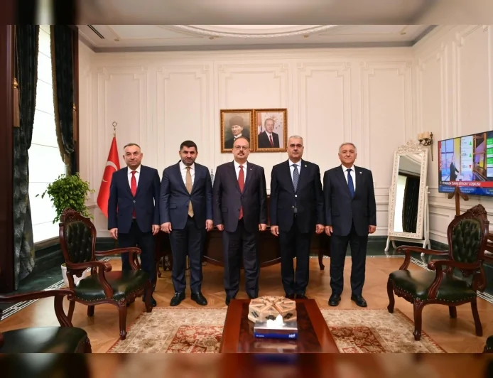 AK Parti Çorum Milletvekili Yusuf Ahlatcı Ankara’da Üst Düzey Ziyaretlerde Bulundu