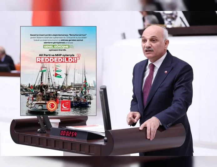 Saadet Partisi Milletvekili Birol Aydın: “Gazze’yi Yalnızlığa Terk Ettiniz”