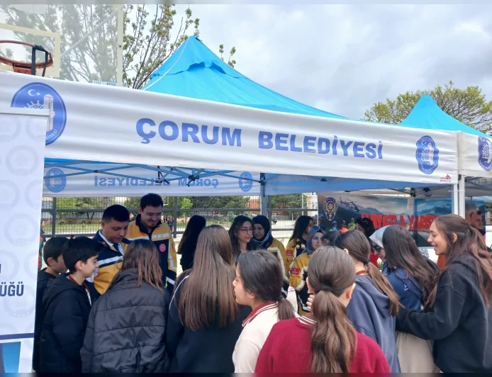 Çorum’da Öğrencilere Hayat Kurtaran İlk Yardımın Önemi Anlatıldı