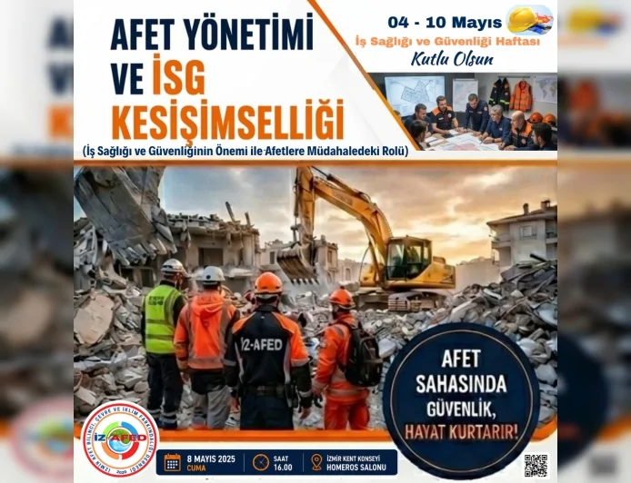 İZ-AFED’in Düzenlediği “Afet Yönetimi ve İSG Kesişimselliği” Sempozyumu İzmir’de Yapılacak