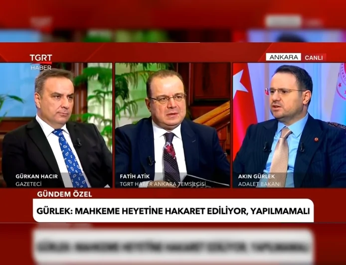 ADALET BAKANI AKIN GÜRLEK: “FAİLİ MEÇHUL DOSYALARIN SONUNA KADAR TAKİPÇİSİYİZ”