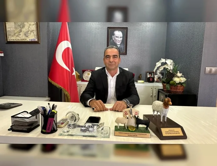 Türkiye Damızlık Koyun Keçi Yetiştiricileri Birliği Başkan Yardımcısı Murat Şen: “Kurbanlıkta sağlıklı ve kayıtlı hayvan tercih edilmeli”