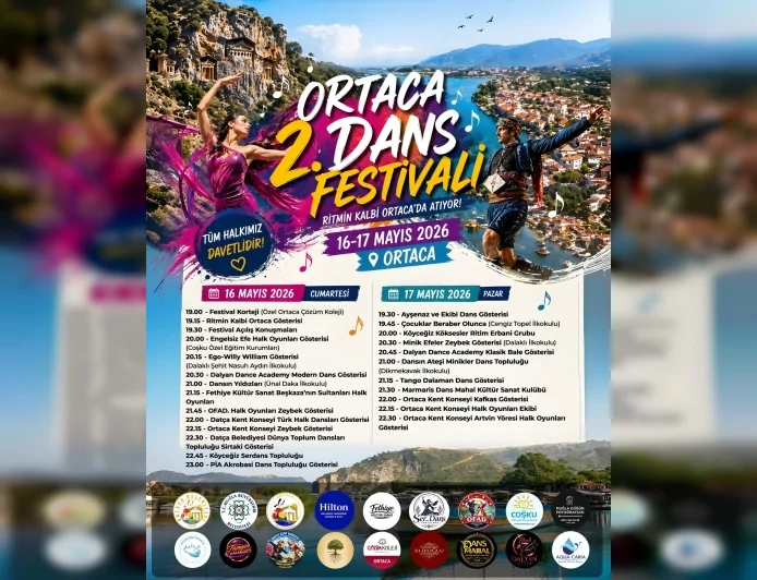 Ortaca 2. Dans Festivali Engelliler Haftası Kapsamında Renkli Gösterilerle Başlıyor