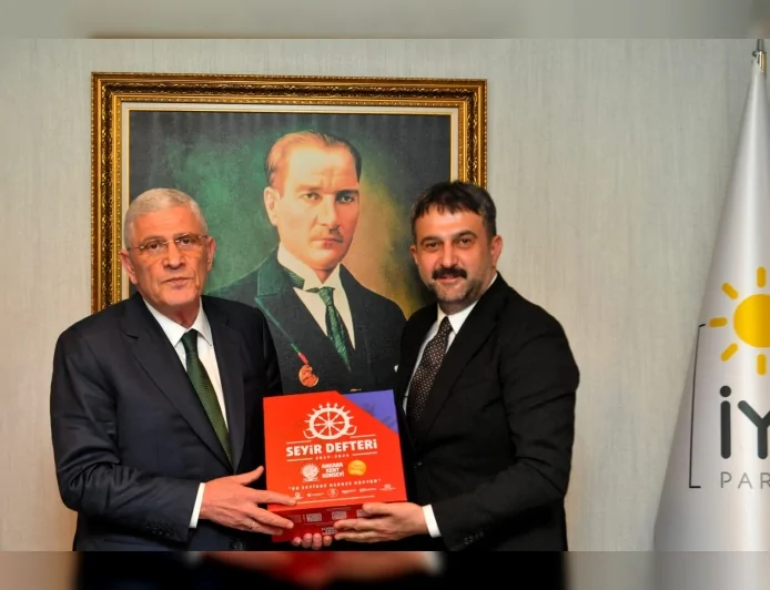 AKK Başkanı Halil İbrahim Yılmaz, İYİ Parti Genel Başkanı Müsavat Dervişoğlu ile Ankara’nın ortak geleceğini görüştü