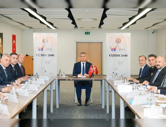 Adana Kalkınma Programı Yürütme Kurulu Toplantısında Vizyon 2040 Hedefleri Değerlendirildi