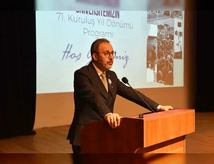 AK Parti İzmir Milletvekili Dr. Mehmet Muharrem Kasapoğlu: “İzmir’e enerjiyi katan en önemli dinamo Ege Üniversitesidir”