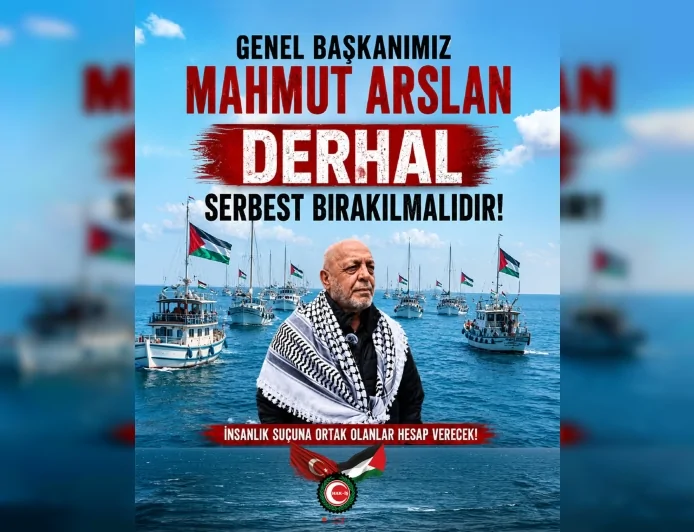 HAK-İŞ İzmir İl Başkanı Gültekin Şimşek: “Sumud Filosu’ndaki tüm aktivistler derhal serbest bırakılmalıdır”