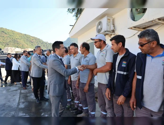 Marmaris Belediye Başkanı Acar Ünlü Kurban Bayramı Öncesinde Personelle Bayramlaştı