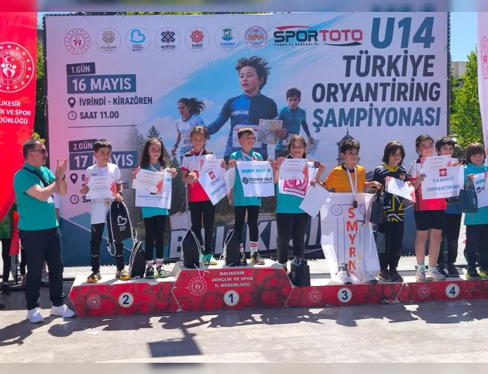 Manisalı Oryantiring Sporcuları Balıkesir’de Türkiye Şampiyonluğu ve Derecelerle Döndü