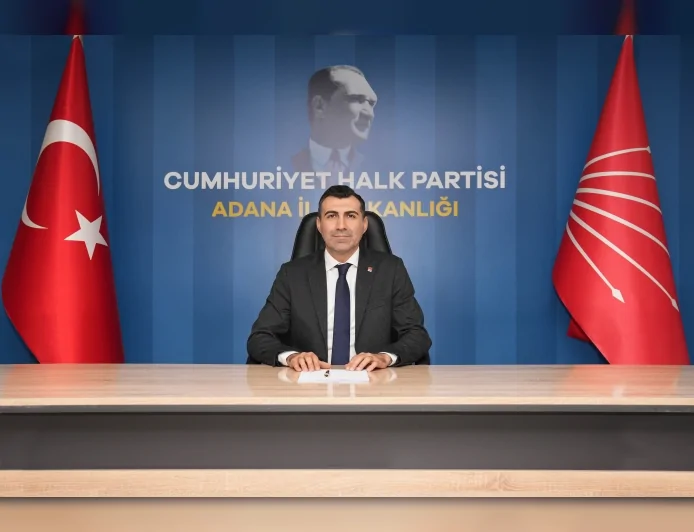 CHP Adana İl Başkanı Anıl Tanburoğlu: “Bayram sofralarının küçüldüğü düzen milletin hak ettiği düzen değildir”