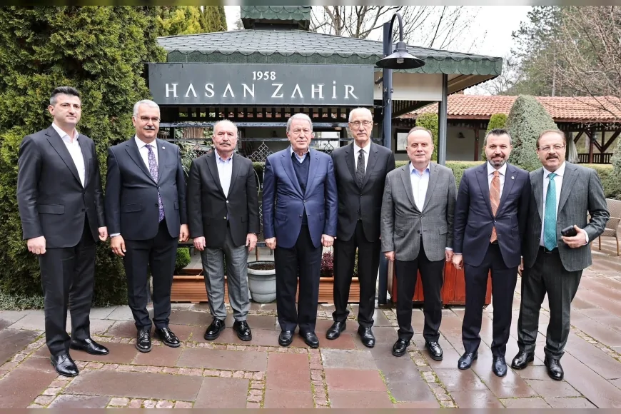 TBMM Milli Savunma Komisyonu Başkanı Hulusi Akar ve milletvekilleri Çorum’da temaslarda bulundu