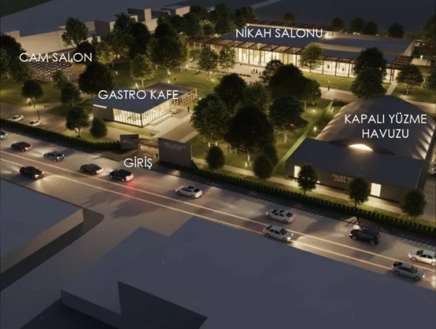 İnegöl Belediye Başkanı Alper Taban Botanik Park’ta nikah ve etkinlik salonları projesinin yapımına başlandığını açıkladı