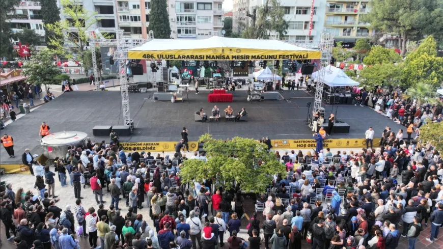 MANİSA MESİR FESTİVALİ’NDE SANAT VE GASTRONOMİ BULUŞTU