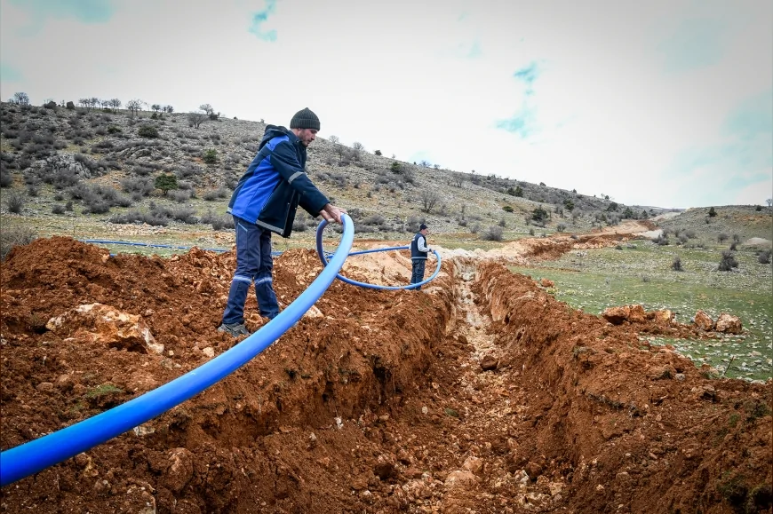 Malatya Arapgir Yaylacık Mahallesi’nde 6,5 kilometrelik içme suyu hattı ve 100 tonluk depo tamamlandı