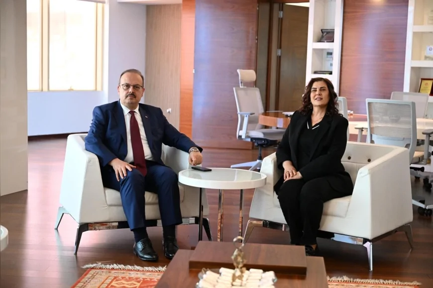 ANKARA VALİSİ YAKUP CANBOLAT’TAN AYDIN BÜYÜKŞEHİR BELEDİYE BAŞKANI ÖZLEM ÇERÇİOĞLU’NA ZİYARET