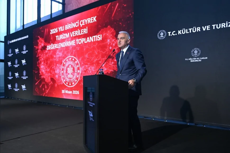 Kültür ve Turizm Bakanı Mehmet Nuri Ersoy: “Türkiye krizlere rağmen turizmde güçlü başlangıcını sürdürdü”