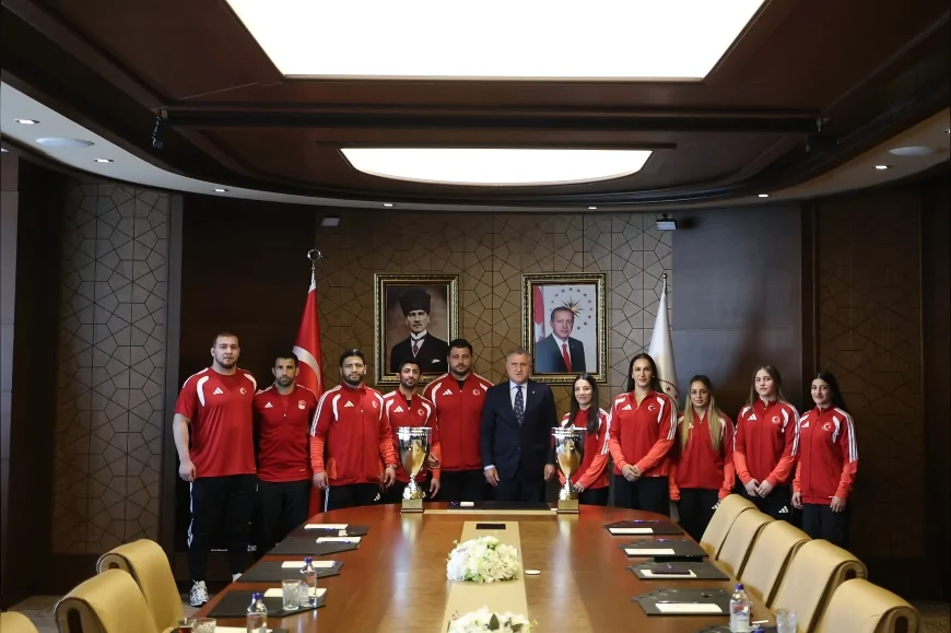 Gençlik ve Spor Bakanı Dr. Osman Aşkın Bak: “Güreşte hedefimiz olimpiyat zirvesi ve sürdürülebilir başarı”