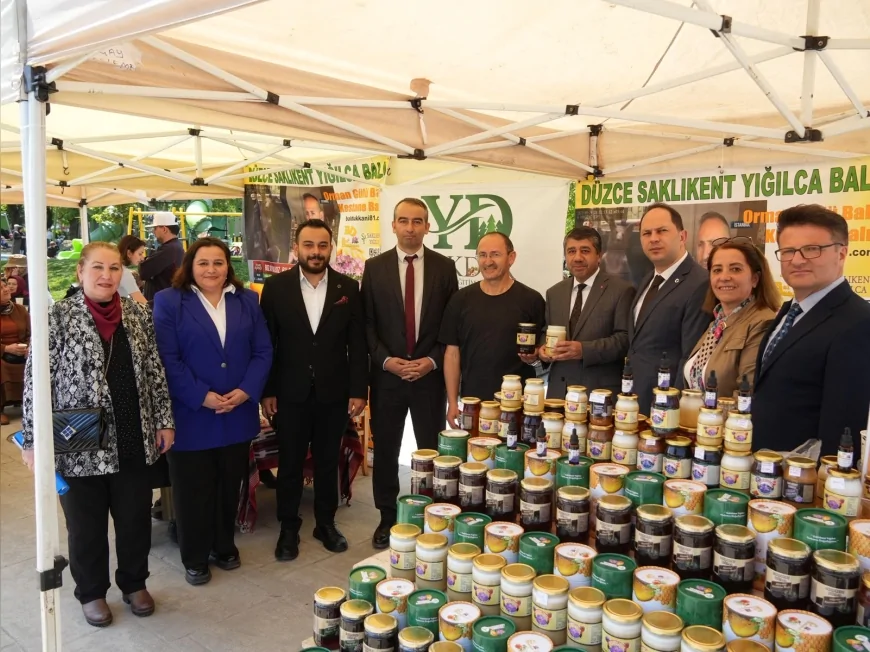 Düzce Belediyesi Üretim Şenlikleri Millet Bahçesi’nde Başladı Üretim, Sanat ve Sosyal Farkındalık Bir Arada