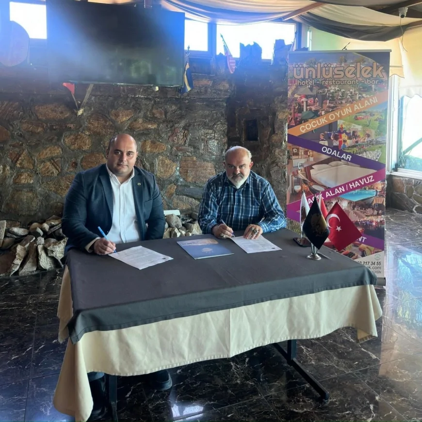 Mersin Üniversitesi Anamur MYO ile Ünlüselek Hotel arasında iş yeri eğitimi protokolü imzalandı