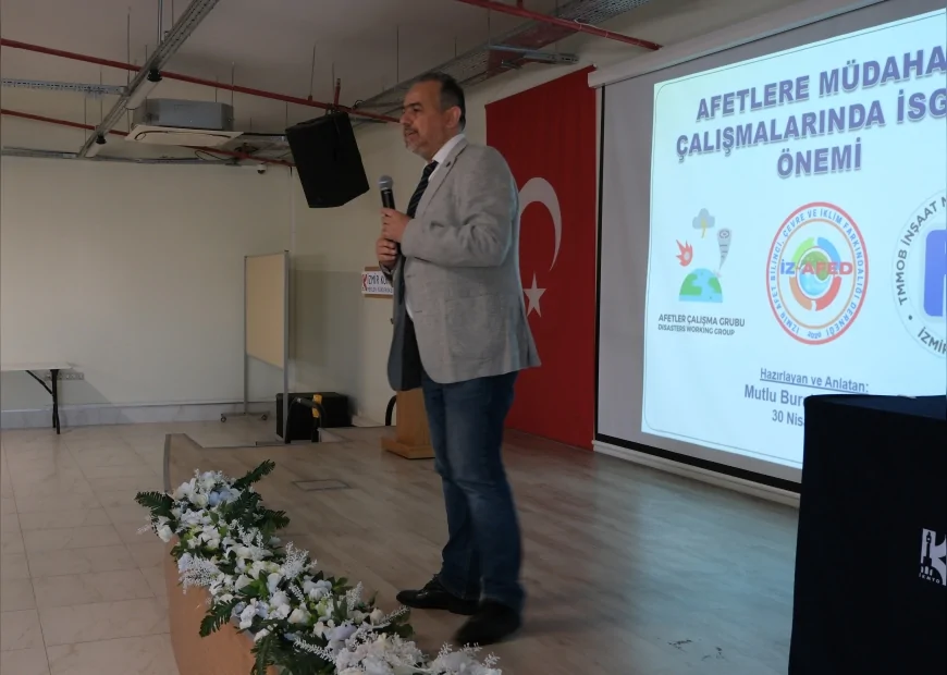 İZ-AFED YÖNETİM KURULU ÜYESİ MUTLU BURAK PAKSOY: “AFETLERE MÜDAHALEDE İŞ SAĞLIĞI VE GÜVENLİĞİ HAYATİ ÖNEM TAŞIYOR”